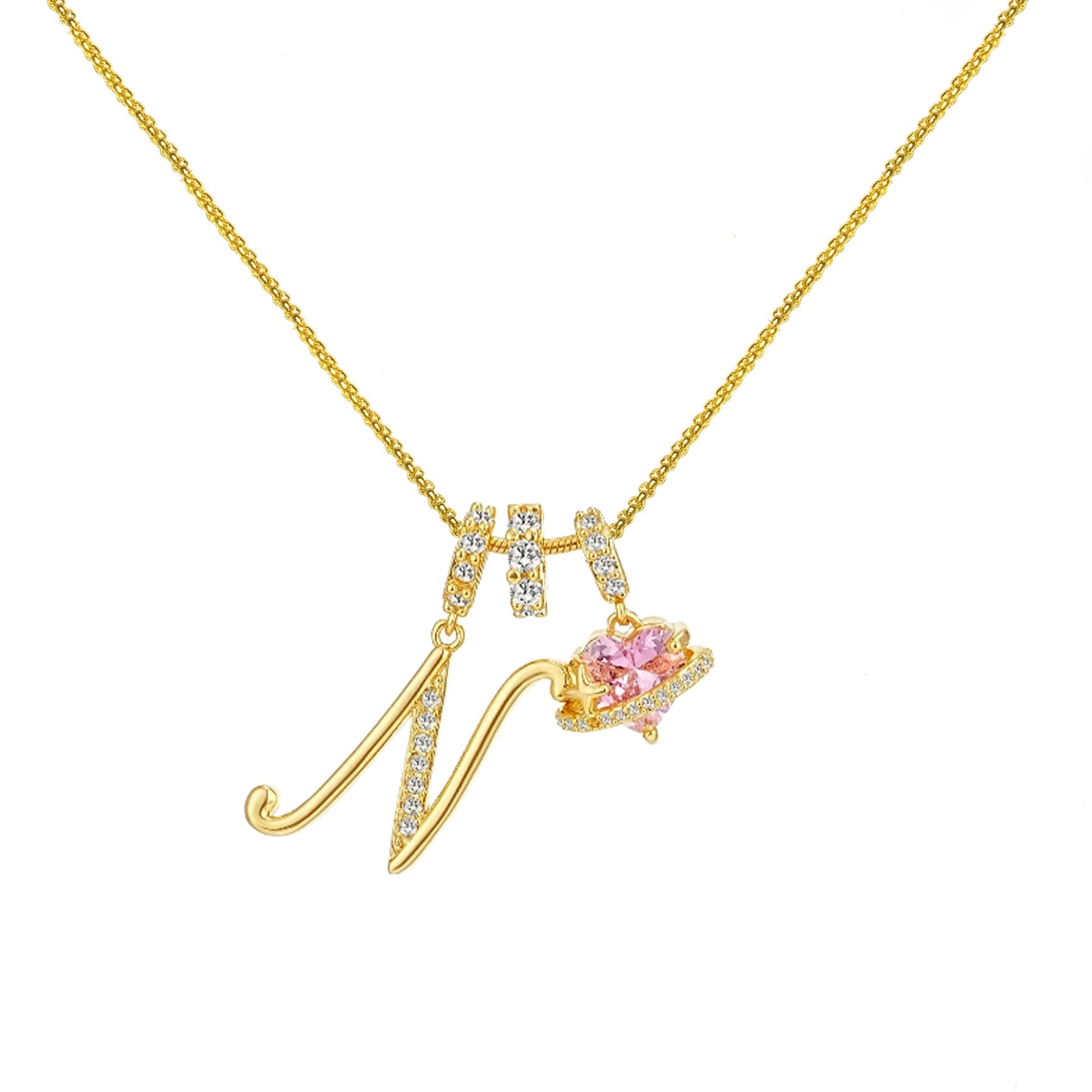 Dopamine 26 English Letter Necklace Girl Light Luxury Minority High Sense