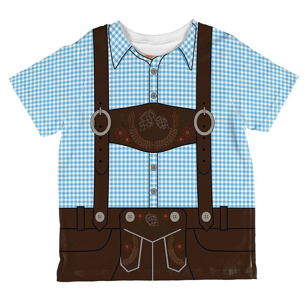 Men's Summer Beer Festival T-shirt Breathable Short Sleeve Top